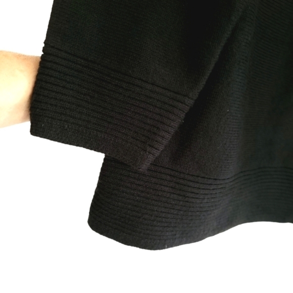 CHRISTOPHER&BANKS Black Boatneck Sweater - Picture 2 of 9